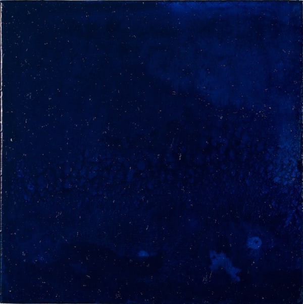 Cléa van der Grijn JUMP #23 oil on board 28 x 28 cm