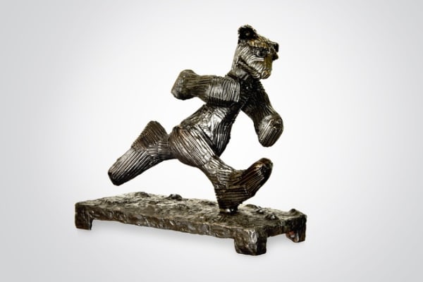 Patrick O'Reilly Send for Me bronze 58 x 58 x 24cm