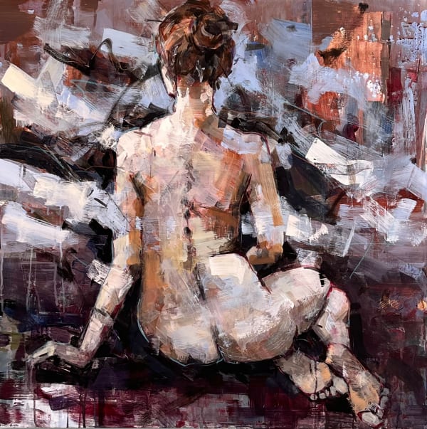 Bridget Flinn, Seated Nude 2
