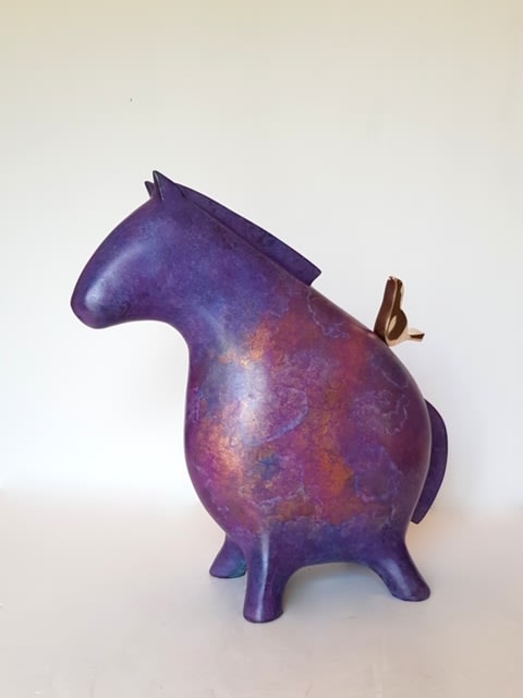 Stephanie Hess Demi Pilgrim bronze, edition of 6 47 x 18 x 42cm Edition of 6