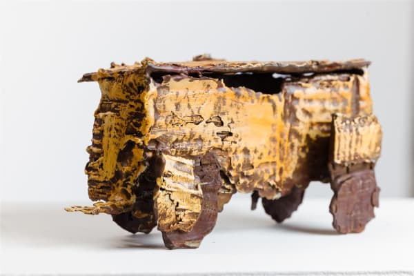 Tim Morris Boxcar 1 bronze, unique 11 x 28 x 11cm