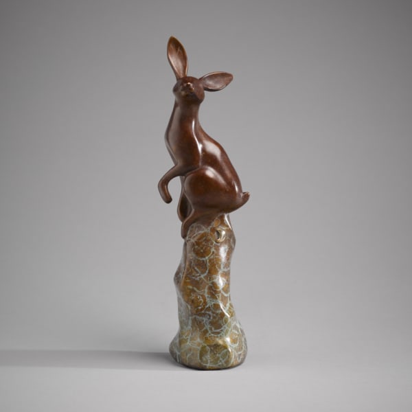 Stephanie Hess The Look Out bronze 34 x 8 x 8 cm Edition of 6