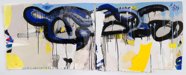 Eamon Colman, The Village of Insects (diptych), 2019-2023