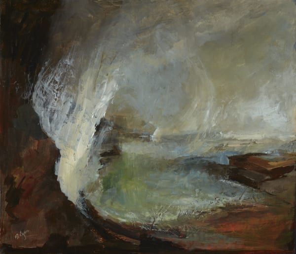 Margaret Egan Inishbofin, Co. Galway II acrylic on board 46 x 54cm