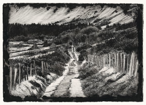 Michael Wann, Snow on the Rising Road, 2023