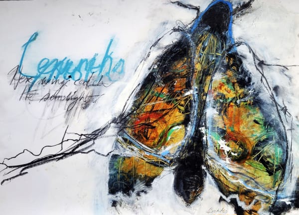 Margo Banks, Her Wings Catch the Sunlight