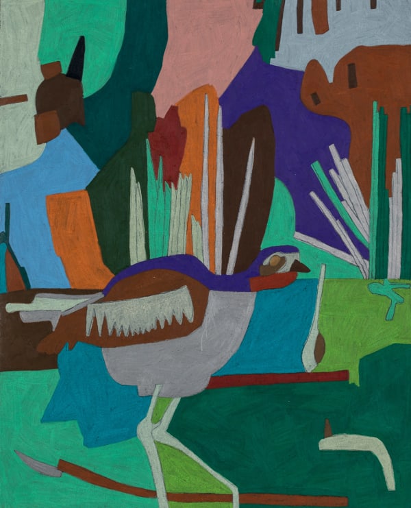 Anthony Romagnano, A Bush Stone-Curlew, 2022