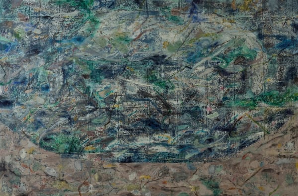 Kundan Mondal, Shadows in the Pond, 2023