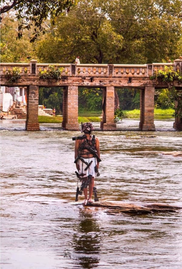 Madhu Das, From series 'Landscape of Confronted Abstraction', 2013-2016