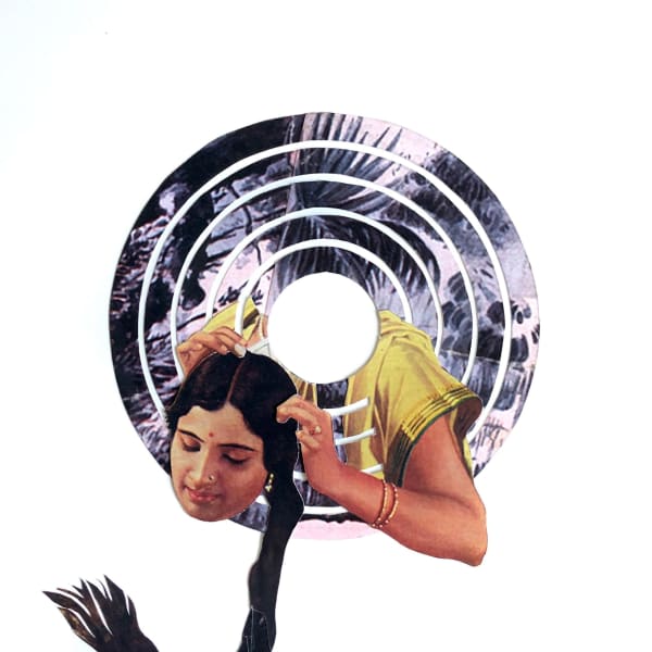 Maya Varadaraj, Wild, Jungle Type Hair, 2020