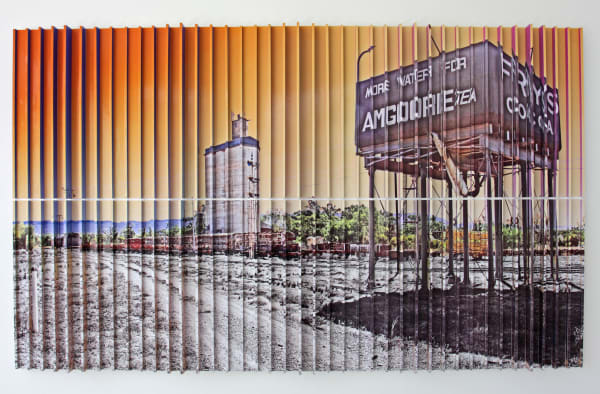 Piers Bourke, Water Tower - Orange , 2010