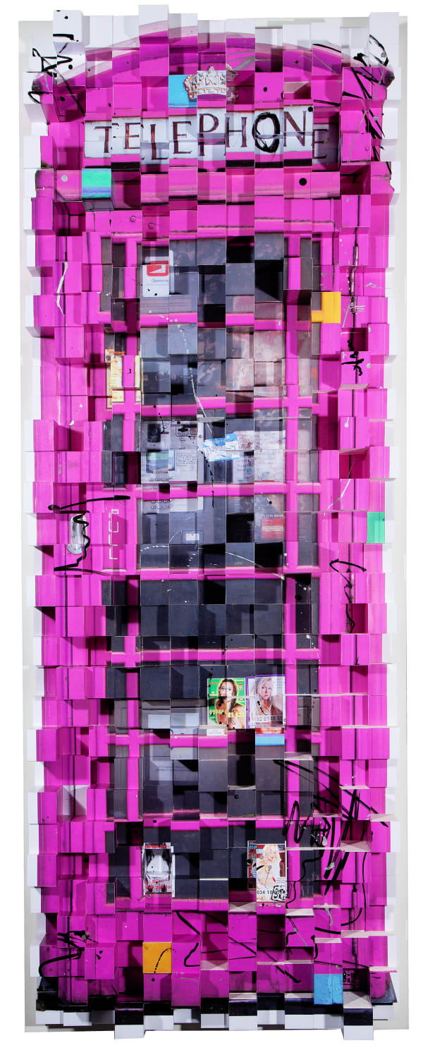 Piers Bourke, Soon To Be Removed - Pink 3D, 2015