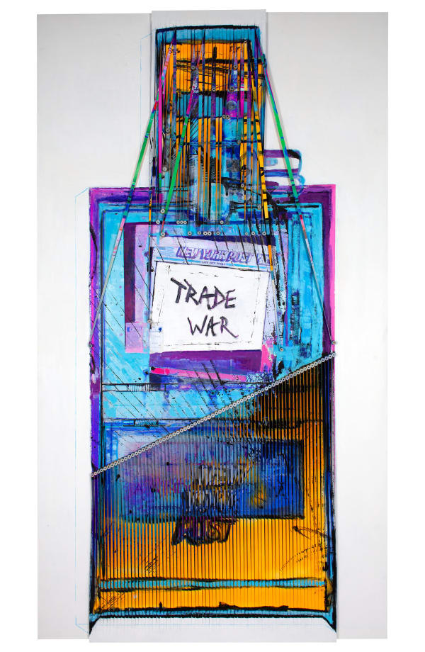 Piers Bourke, Soon To Be Removed - Mini - Pink Red, 2025