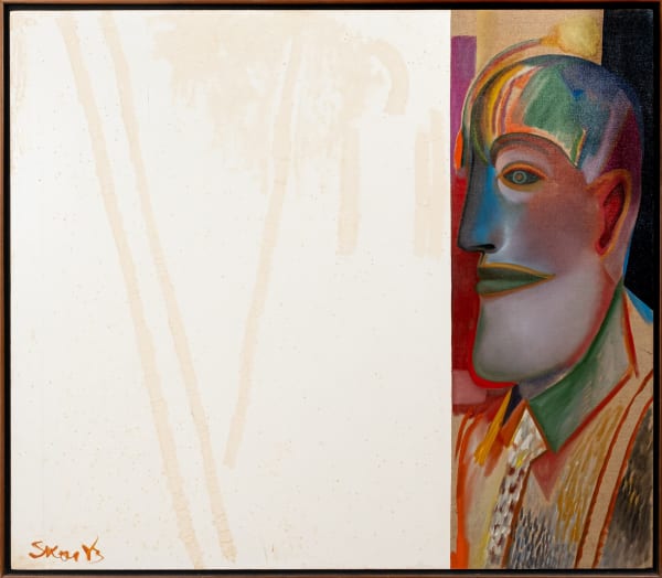 Siron Franco, Figura diante Quadro, 1983