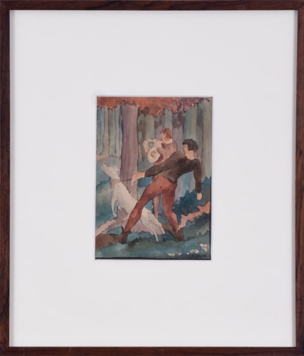 Antonio Gomide Sem Título, déc. 30 aquarela sobre papel 13 x 10 cm