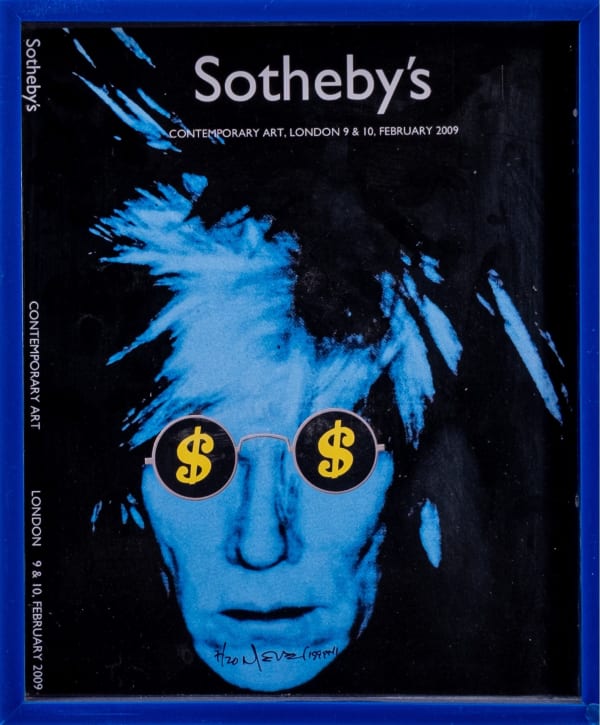 Nelson Leirner Sotheby’s, 2010 fotografia e colagem 29 x 24 cm