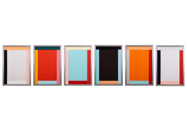 Imi Knoebel Grace Kelly III, 2006 Acrílica sobre papel couché 50 x 30 cm (cada)