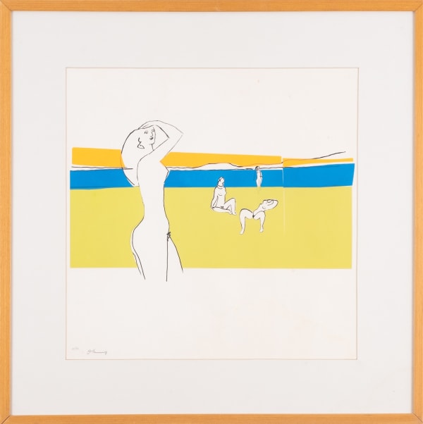 Oscar Niemeyer Sem título, déc. 90 serigrafia 51 x 51 cm