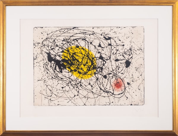 Joan Miró Oiseau Lune Jaune, 1962 aquatinta 70 x 98 cm