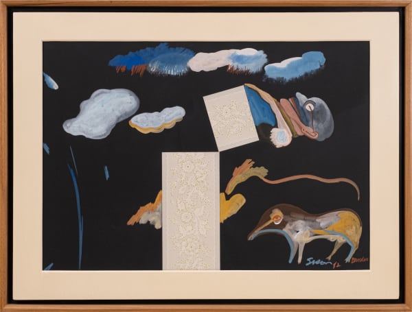 Siron Franco Sem Título, 1982 guache sobre papel 50 x 70 cm