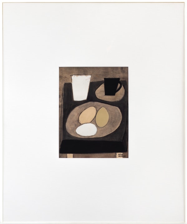 Mira Schendel Sem Título, 1954 guache sobre papel 25 x 19 cm