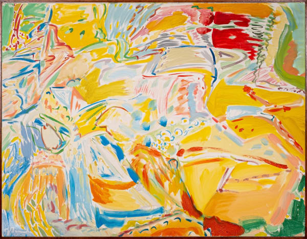 Jorge Guinle Cachoeira, 1981 óleo sobre tela 100 x 130 cm