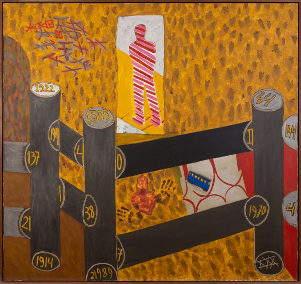 Siron Franco Curral, 1992 óleo sobre tela 180 x 191 cm