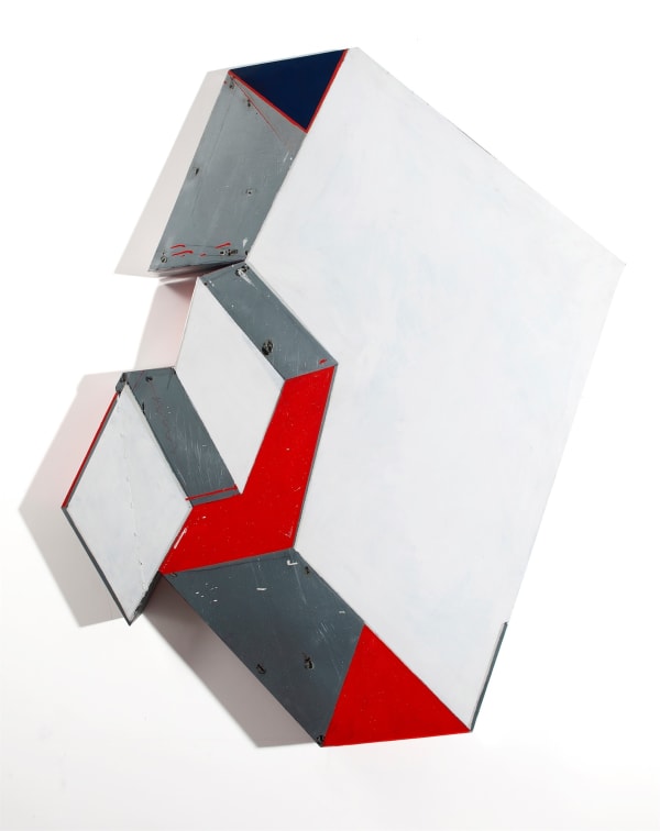 José Pedro Croft Sem título (relevo), sem data Óleo sobre metal 140 x 165 x 15 cm