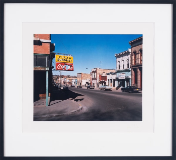 Wim Wenders Sun dries, Las vegas, New Mexico, da série Written in the West, 1983/1989 impressão cibachrome 42 x 50,5 cm