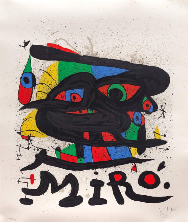 Joan Miró Sem Título, 1971 litogravura 85,5 x 73,5 cm