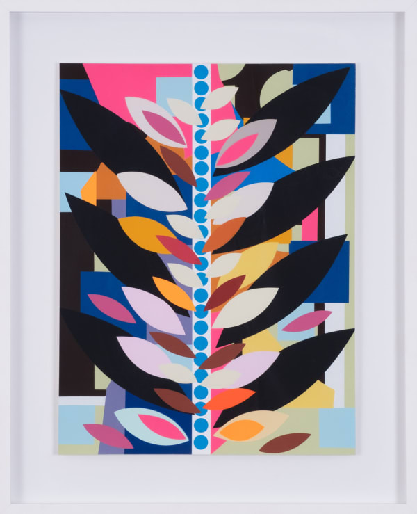 Beatriz Milhazes, O passeio em rosa e marrom, 2016