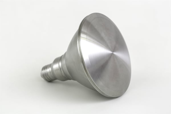 Iran do Espirito Santo Par Bulb, 2012 Stainless Steel 11.5 x 12.5 x 14 cm