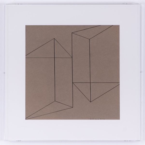 Judith Lauand Sem Título, 1958 nanquim sobre papel 30 x 30 cm