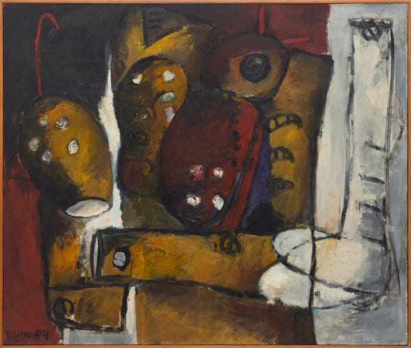 Nuno Ramos Sem Título, 1984 óleo sobre tela 110 x 130 cm