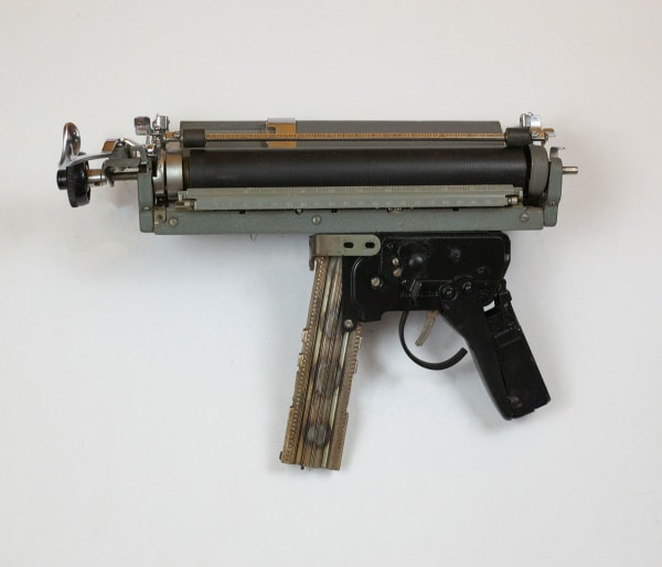gun sculpture by Ravi Zupa