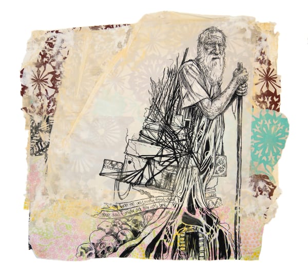 Swoon, Milton II (Diogenesis), 2017