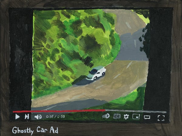 Woodrow White, Ghostly Car Ad, 2023