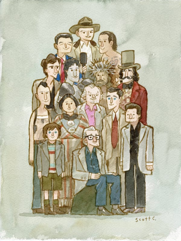 different characters from movies directed by Martin Scorcese