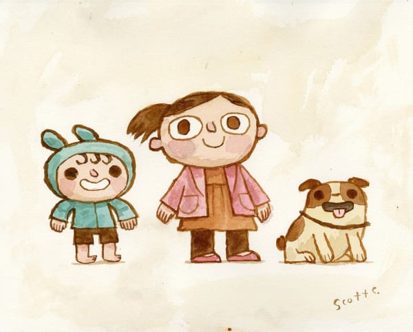 characters from the book If Dogs Run Free