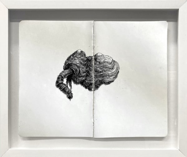 abstract pen drawing