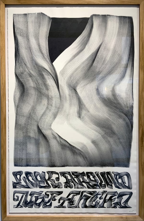 Vincent de Boer black and white ink drawing