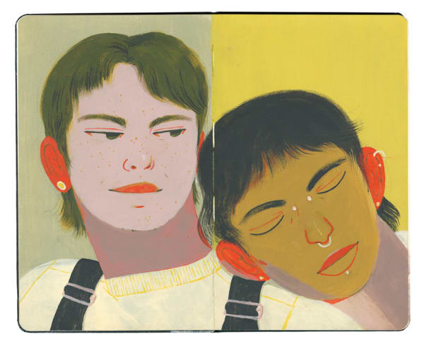 Celia Jacobs, Double Portrait, 2020