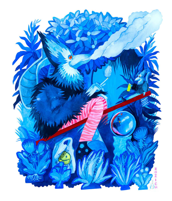 Stacey Rozich, Secret Garden, 2021