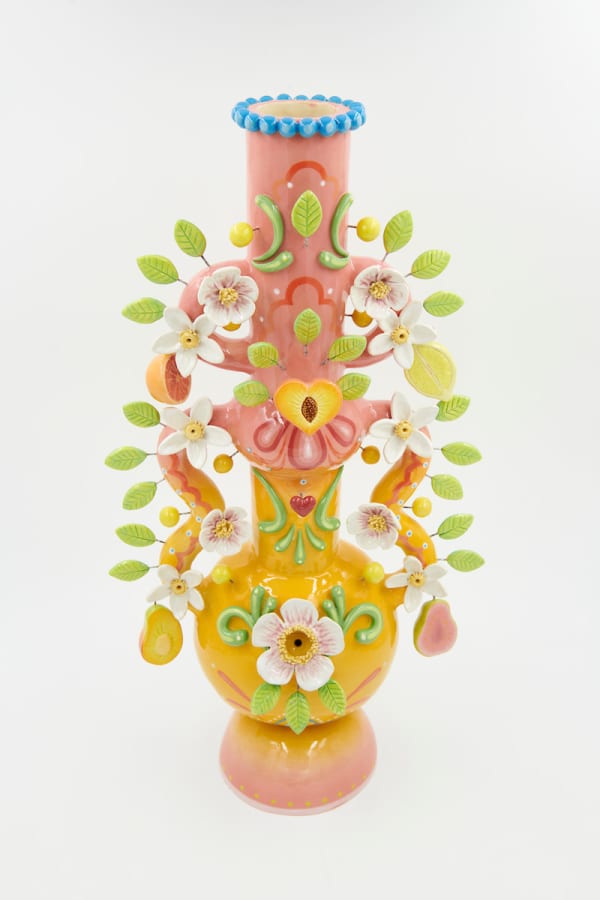 Munisa floral vibrant bong