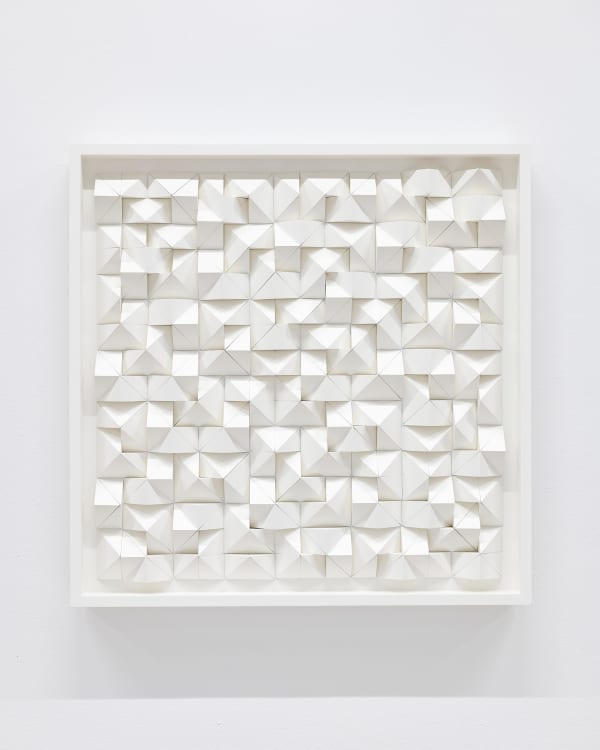 Sean Newport abstract colorful wall sculpture