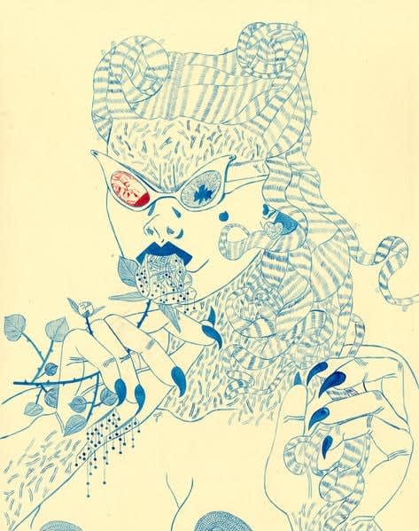 Heather Benjamin, Cavegirl Monologue III, 2017