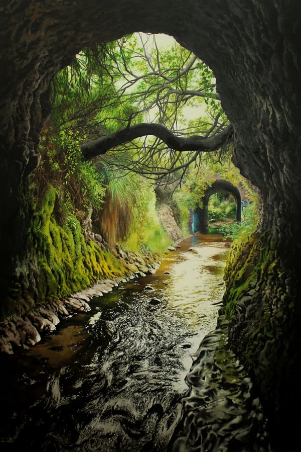 Jessica Hess, Knee Deep II, 2019