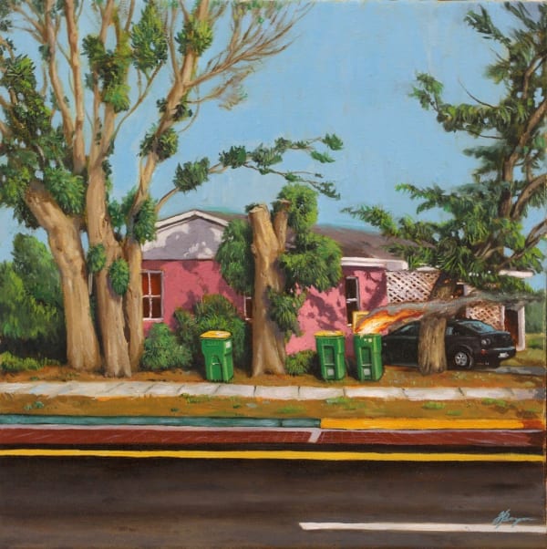 Jonathan Bergeron, Pink House, 2018