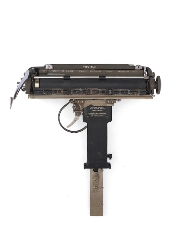 Ravi Zupa sculpture of a gun made from found materials