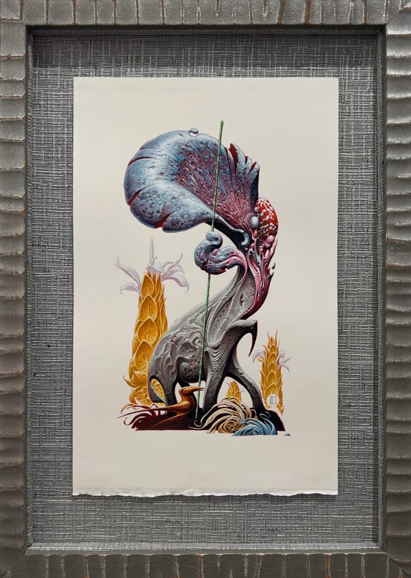 surreal painting by Aaron Horkey